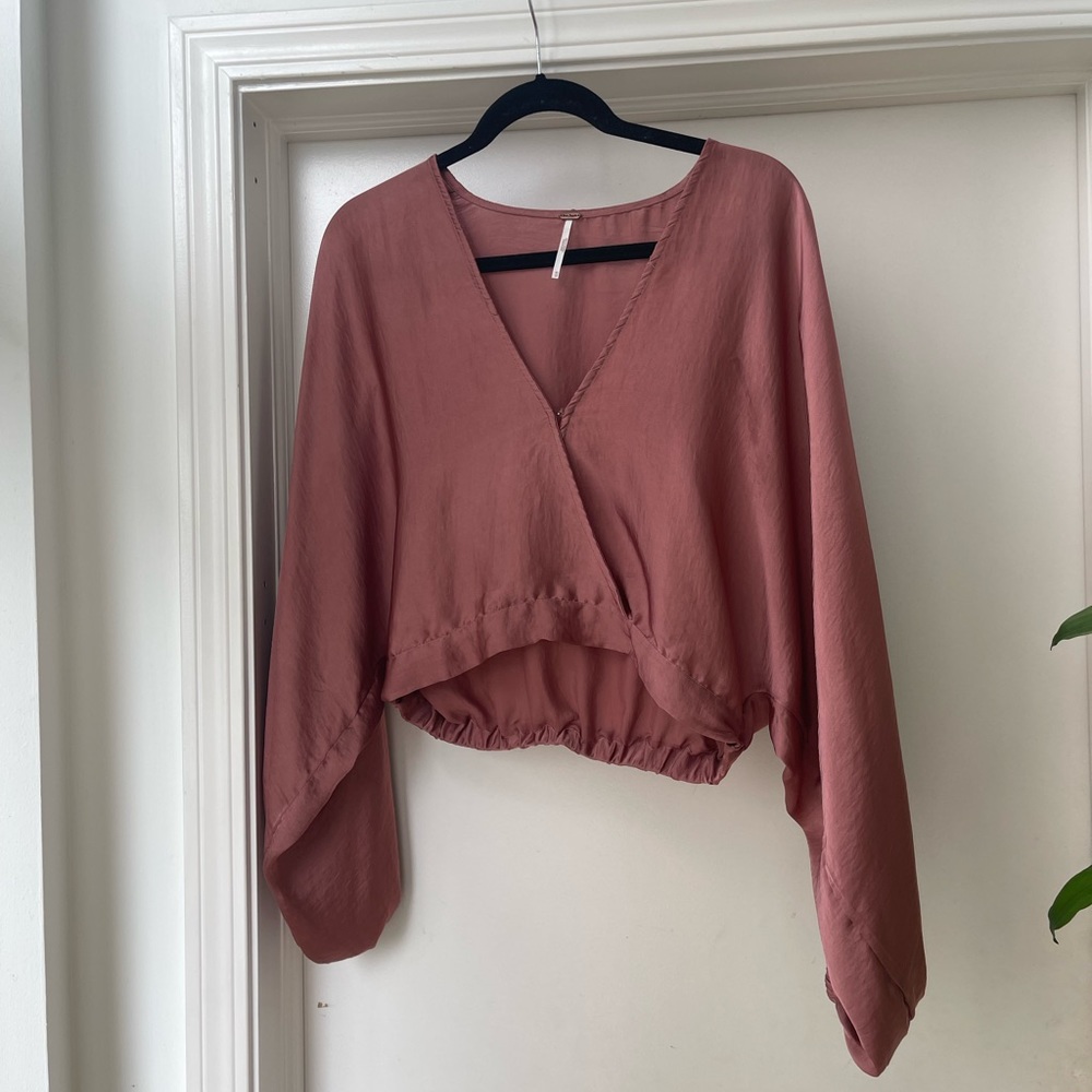 Free people satin top
